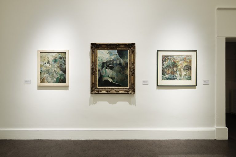 Gallery thumbnail. Installation View of Mary Swanzy, Voyages. 26 October 2018 - 17 May 2019. IMMA, Dublin. Photo: Ros Kavanagh
