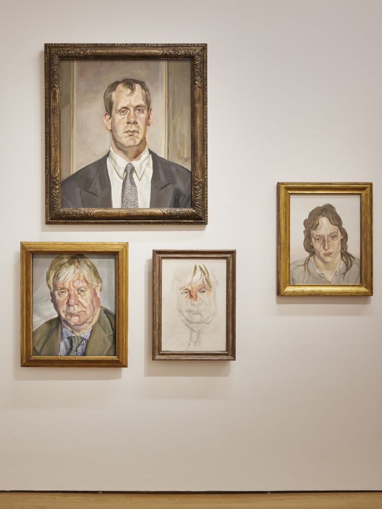 Gallery thumbnail. Installation View of IMMA Collection: Freud Project, Gaze, IMMA, Dublin, 2018. Photo: Ros Kavanagh